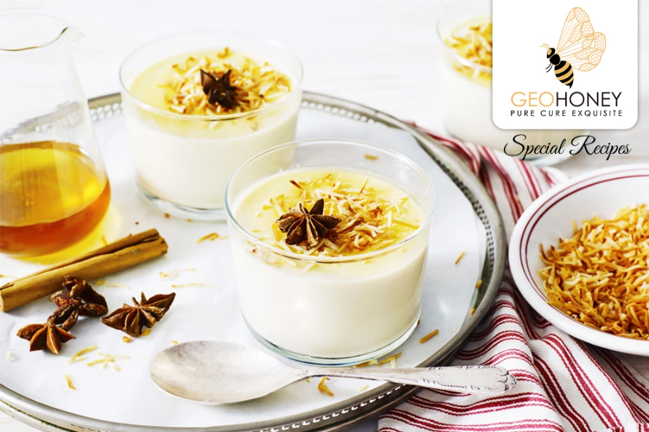 Spiced Honey Panna Cotta - A Creamy Dessert With Hit Flavors