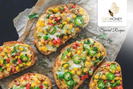 Corn Spinach Honey Toast – A Quick Snack To Relish Your Taste Buds