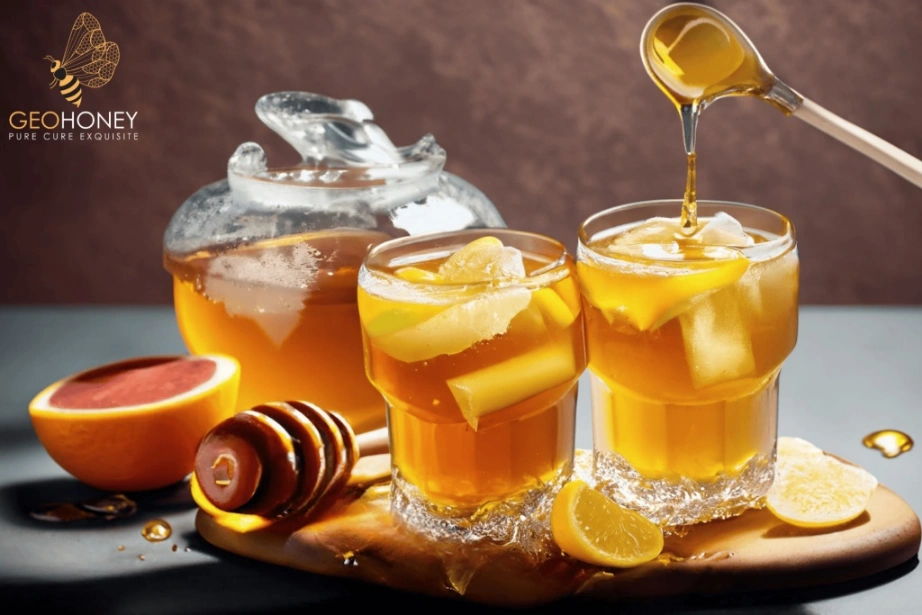 Iced Tea with Honey and Citrus