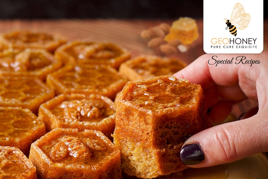 Almond Honeycomb Cake – A Slice Of Heaven