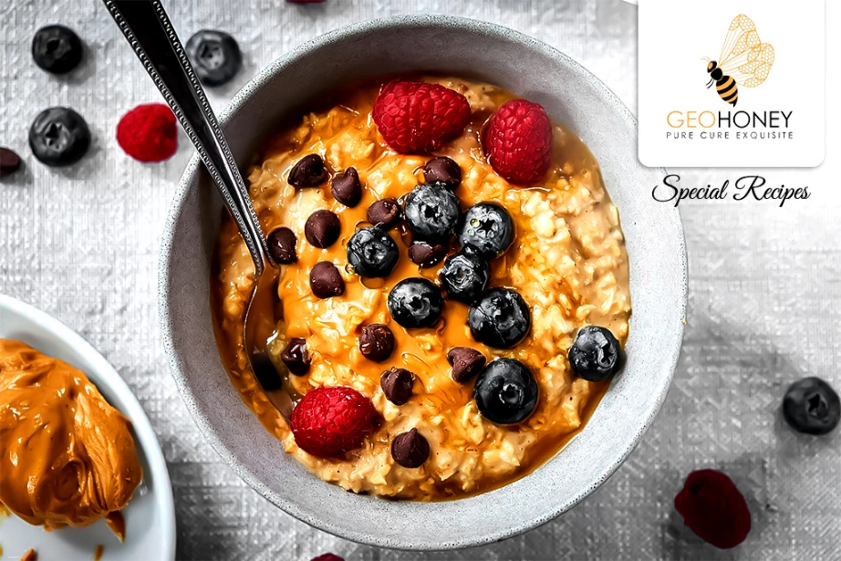 Honeyed Plums On Barley Porridge – A Satisfying Breakfast Bowl