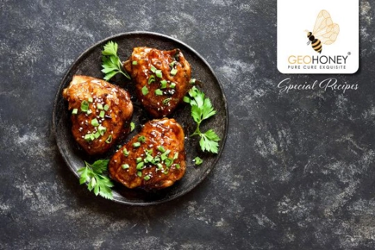 Lemon-Geohoney Chicken Thighs