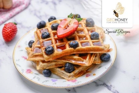 Honey Berry Waffle Sandwich – A Yummy Bite For Little Ones