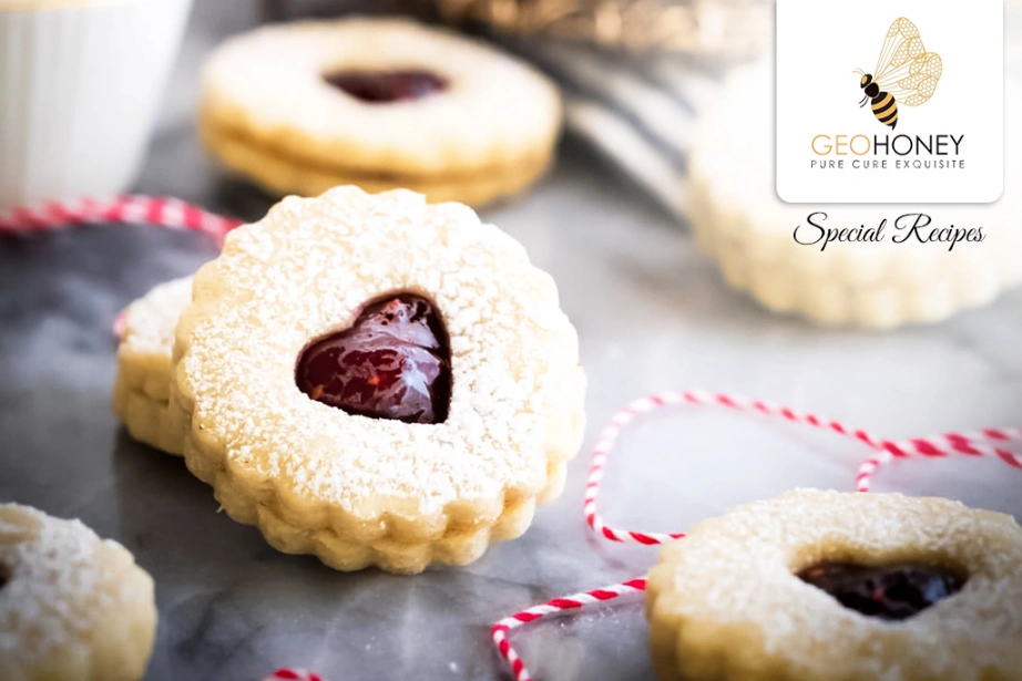 Honey Vanilla Linzer Cookies – A Holiday Treat To Satisfy Your Sweet Cravings!