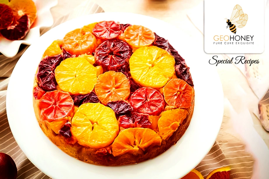 Upside-Down Cake With Tangy Orange Flavors – A Yummy Treat!