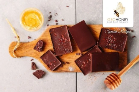 Nutrition-Rich Healthy Chocolate with Honey Sweetener