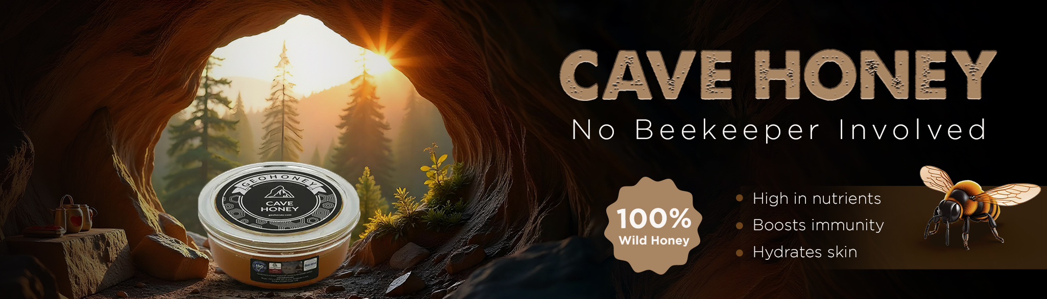 Cave Honey No Beekeeper Involved